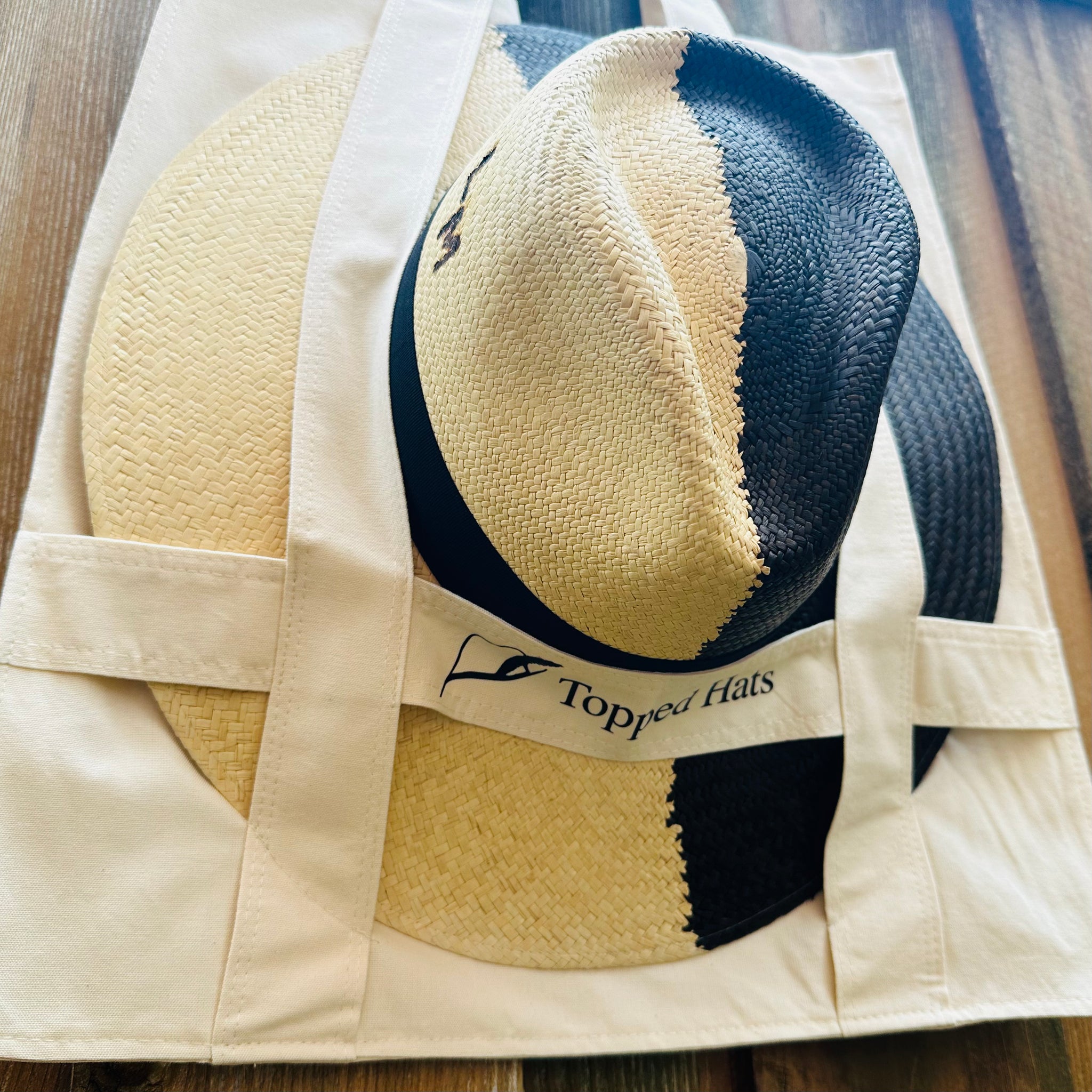 Canvas Hat Tote Bags