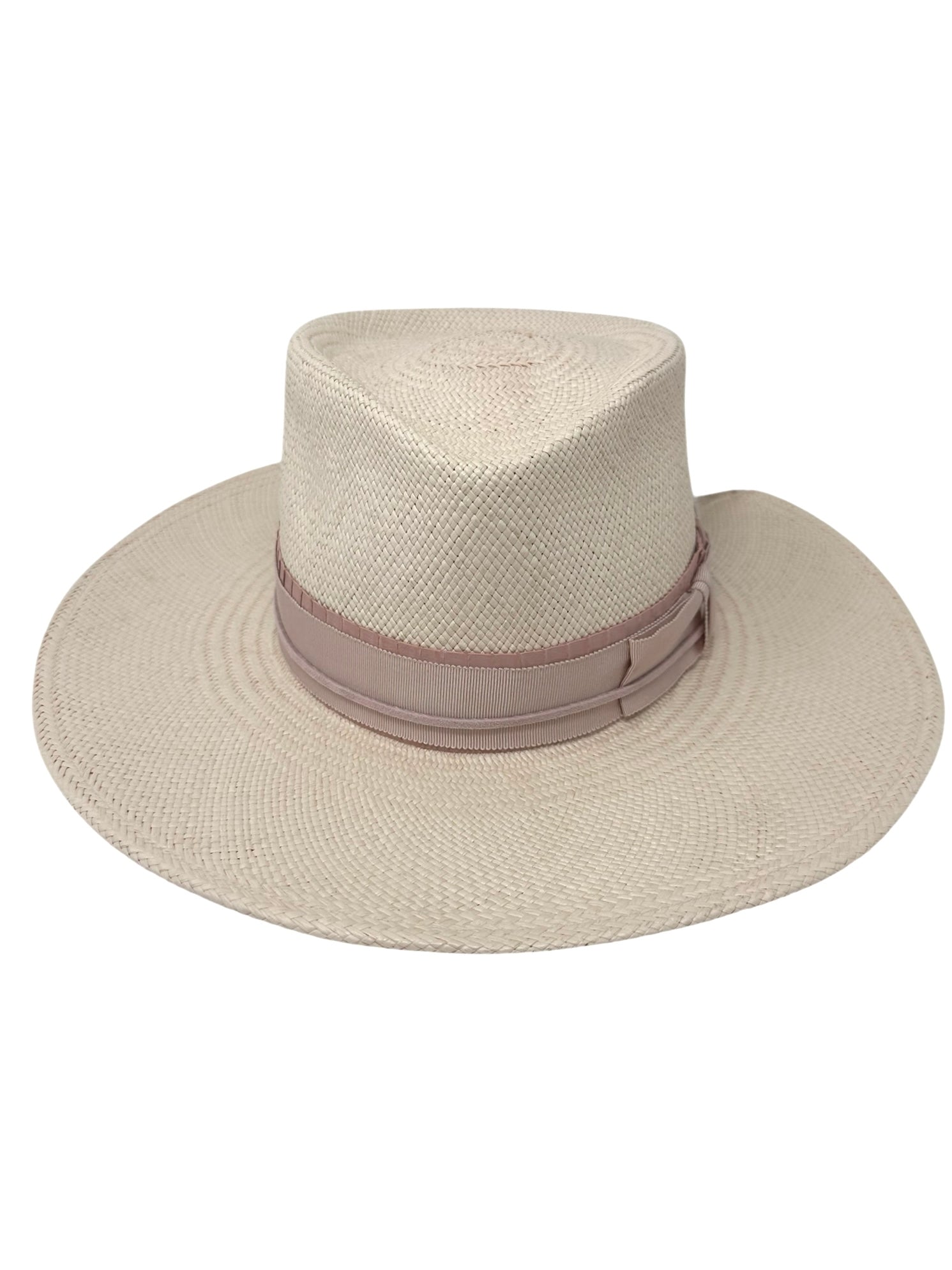 Blush Straw Fedora