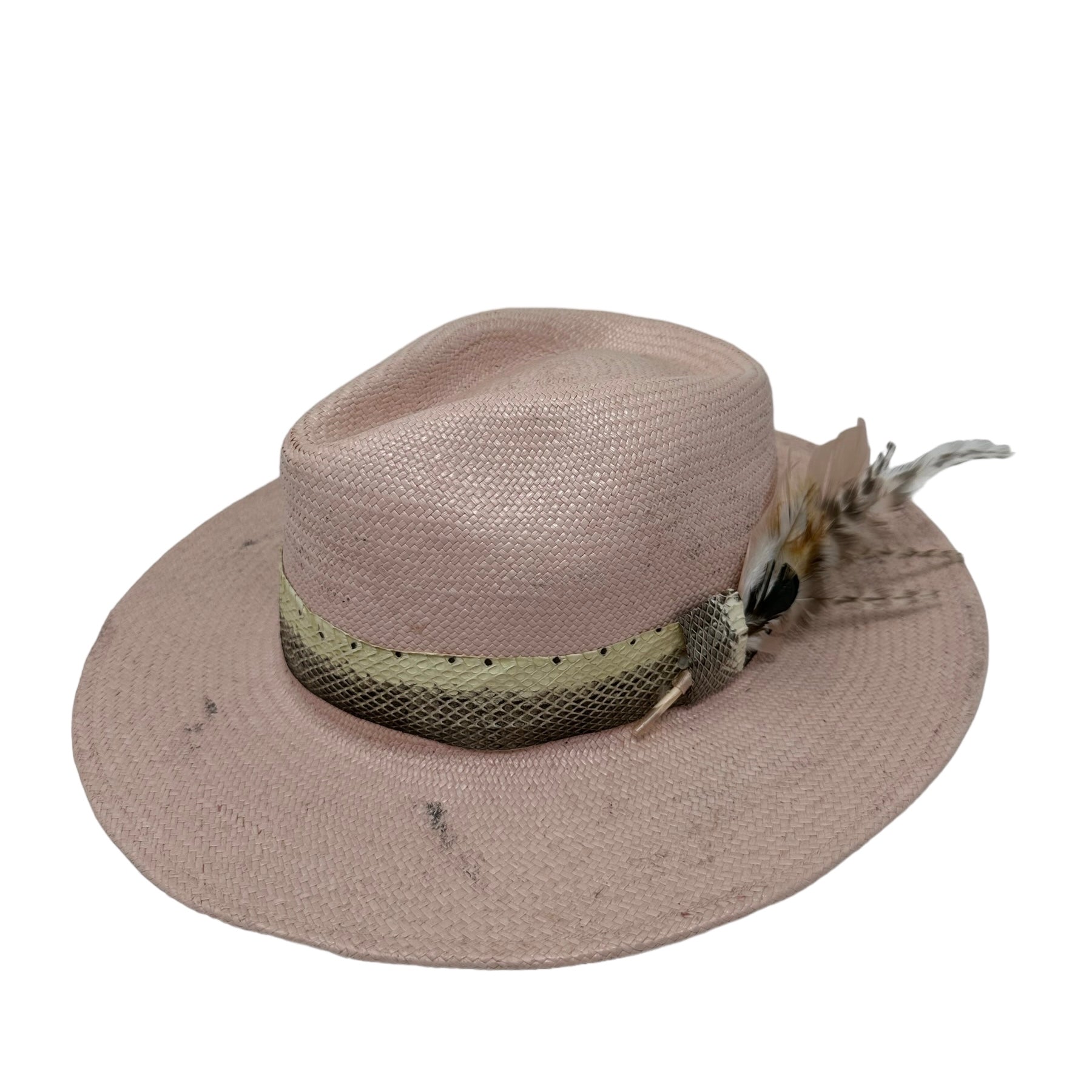 Toyo Fedora Distressed Light Pink