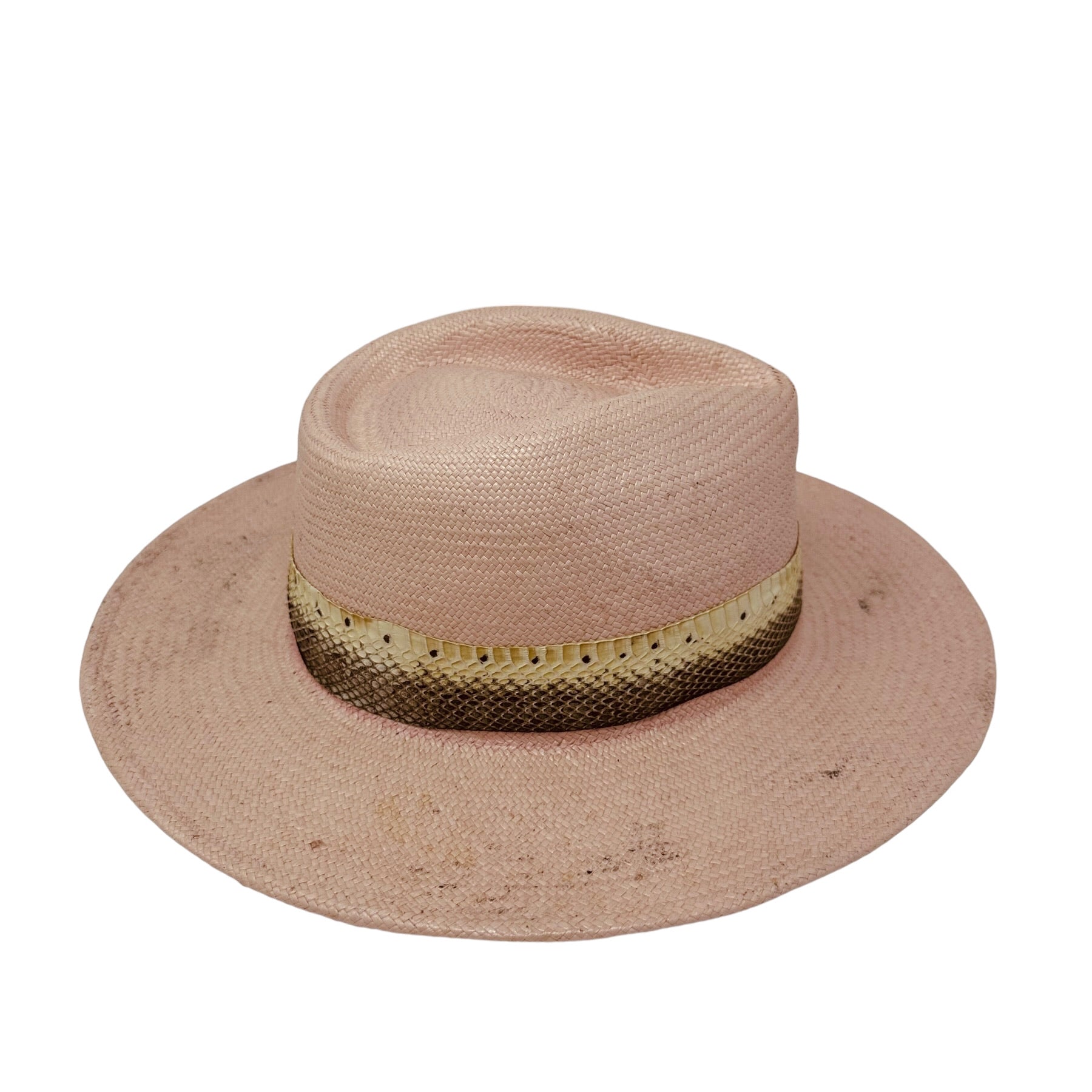 Pale Pink Fedora