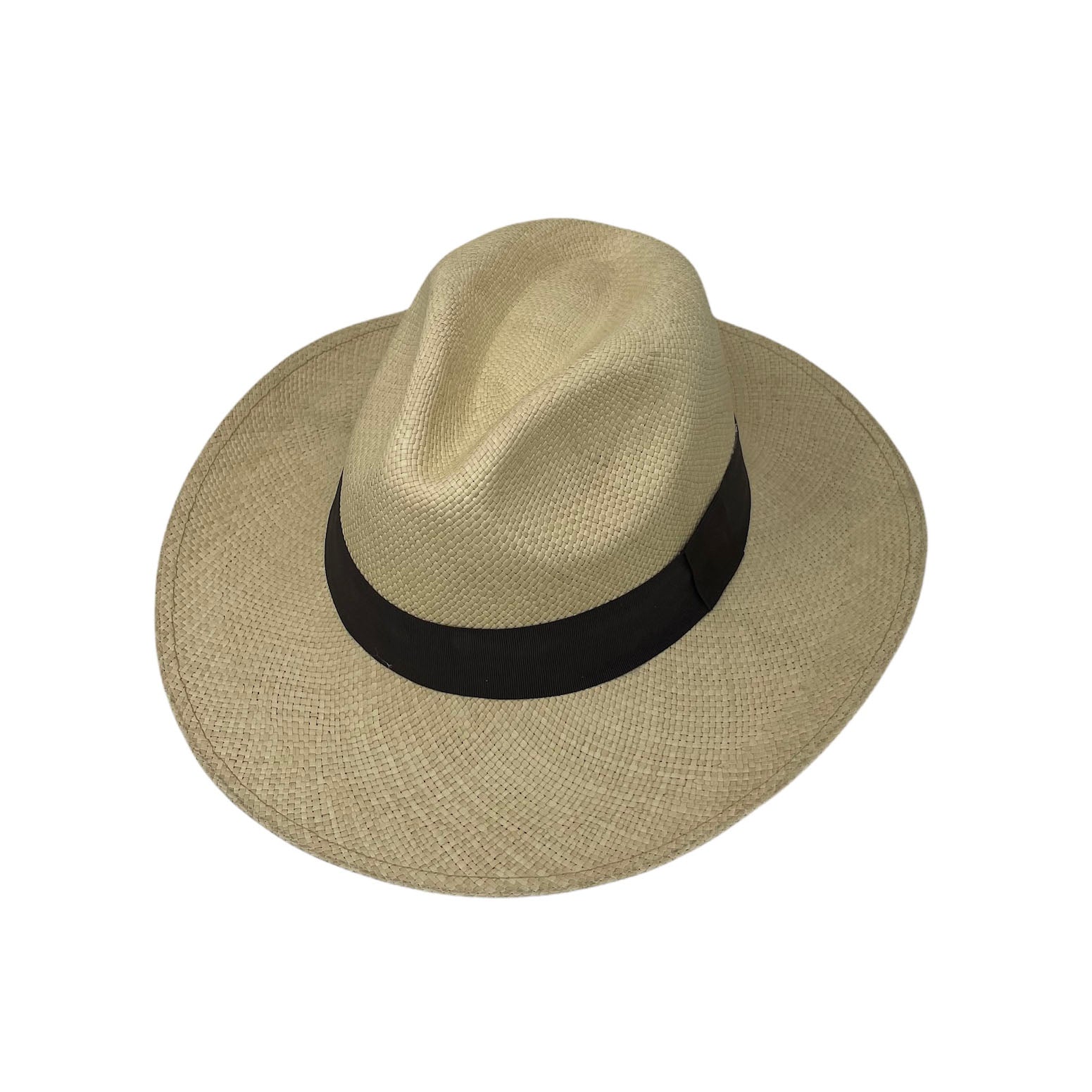 Panama Hat Straw Toquilla Fedora Gray | skt.zst.tarnow.pl