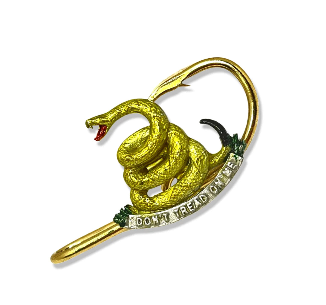 "Don't Tread On Me" Hat Clip
