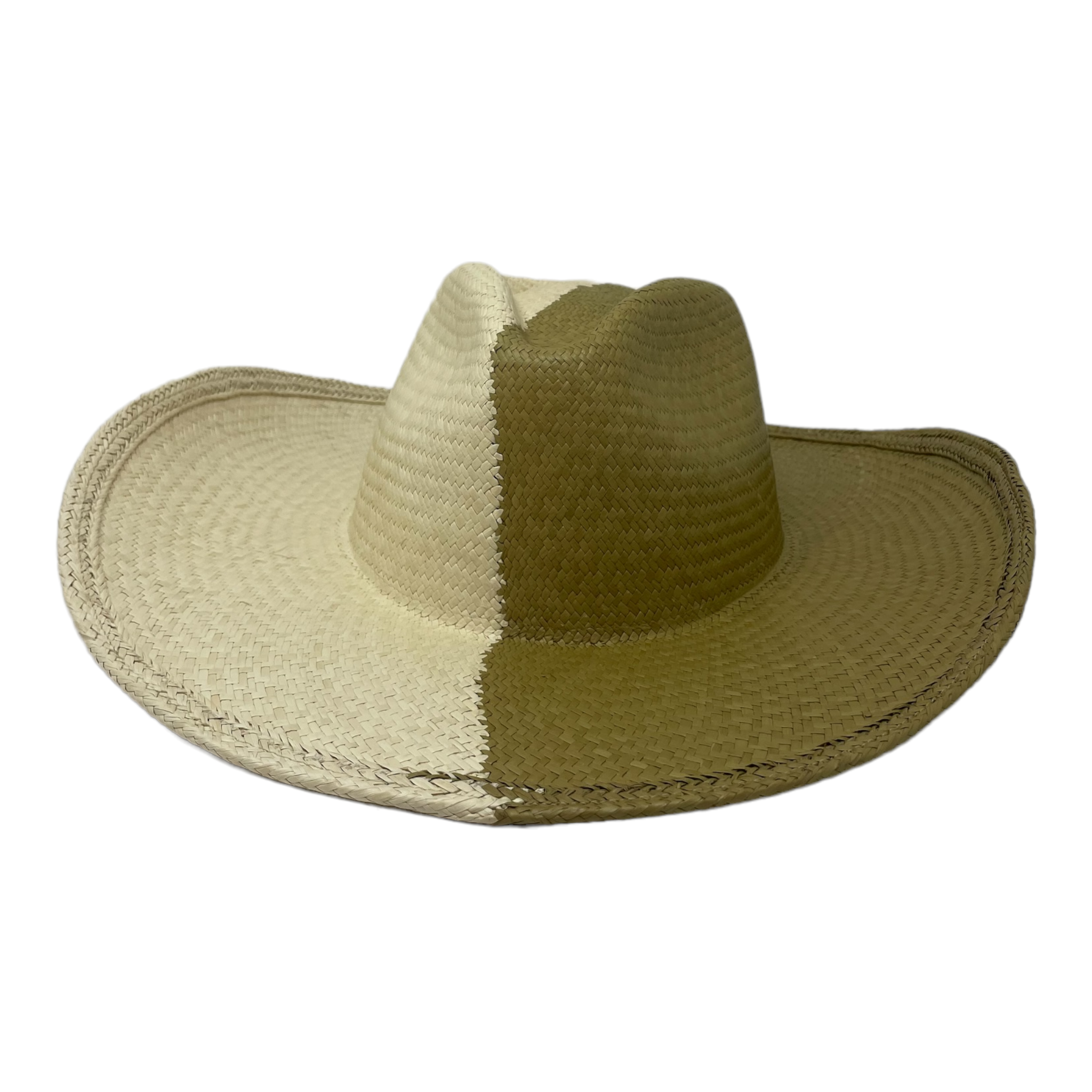 Bi-Color & Woven Cowboy Straw